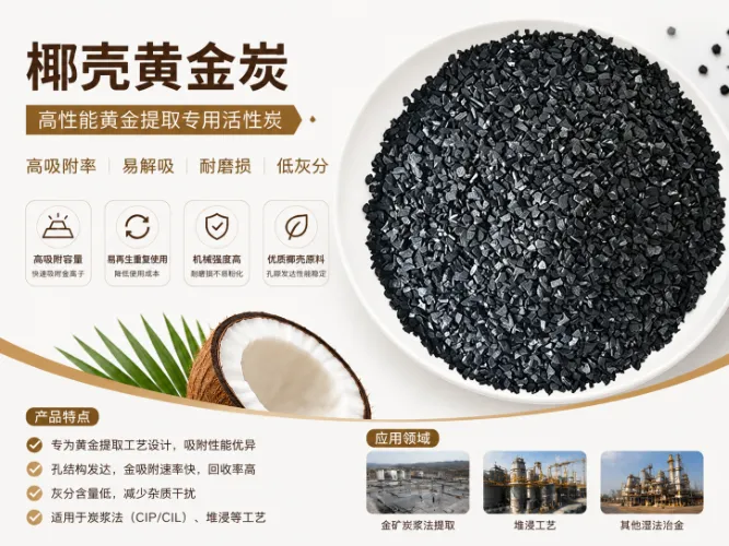 Huajing Apricot-Shell Gold-Recovery Carbon: Unterstützung von Minen bei der Kostensenkung und Steigerung der Goldausbeute